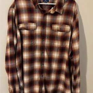 Plaid Flannel Shirt for Men 3XL